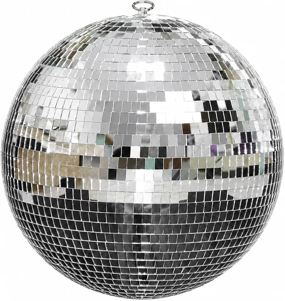 Youdepot 12-Inch Large Hanging Mirror Ball for Disco Party Decor