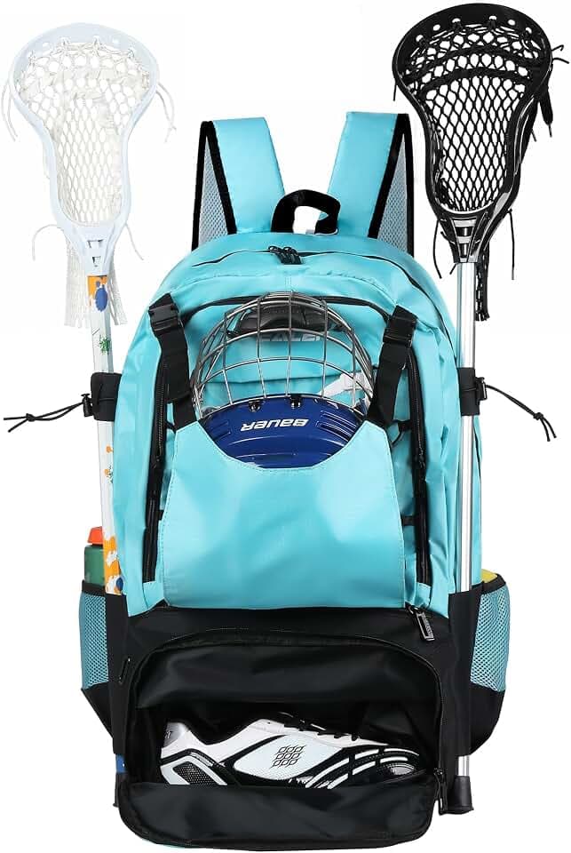 EALER ELB100 Lacrosse Bag, Turf Lacrosse Backpack Bag