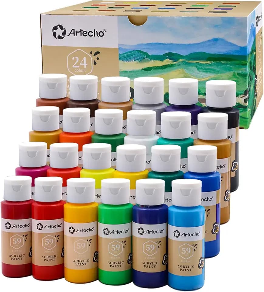 Artecho Acrylfarben Set 24x59 ml