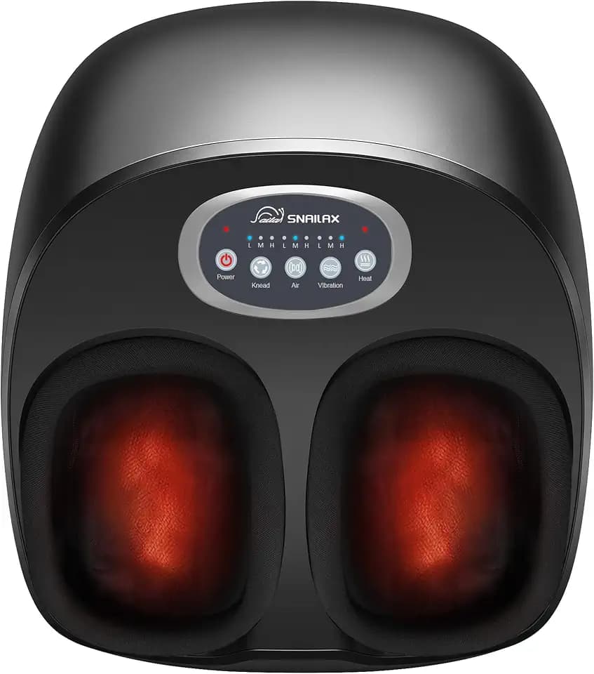 Snailax Foot Massager with Heat for Plantar Fasciitis Relief