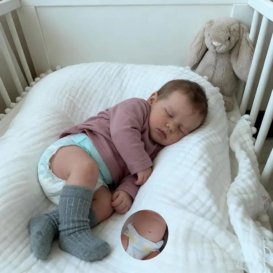 Ananl Lifelike Real Reborn Baby Dolls 20 in Real Life Full Body Baby Doll
