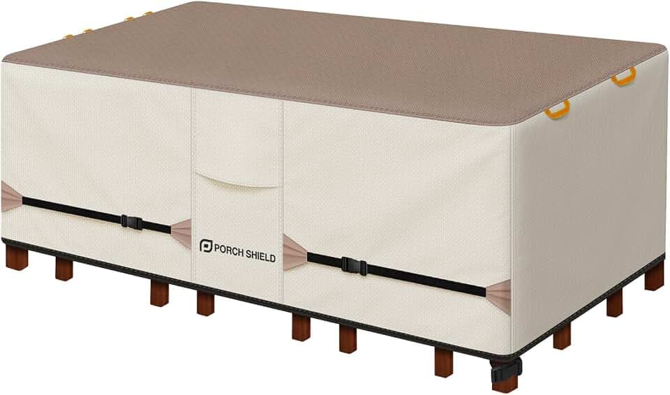 Porch Shield Waterproof Rectangular Patio Table Cover 75 x 43 inch