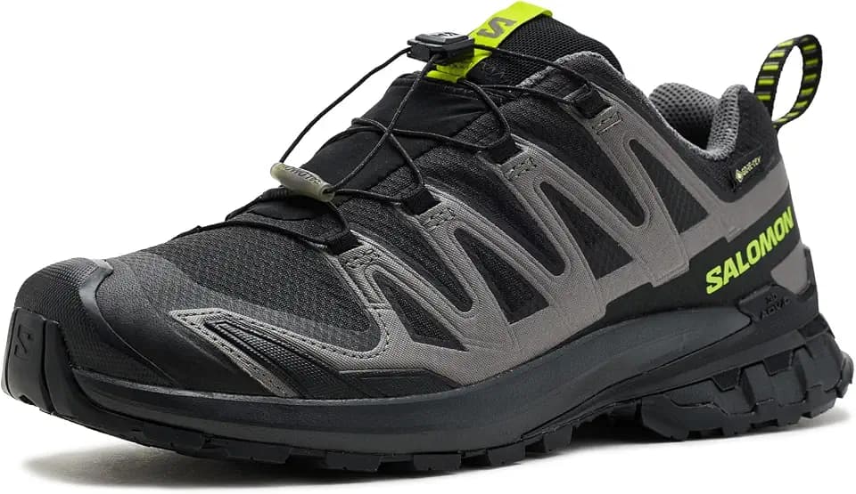 Salomon Shoes XA PRO 3D V9 GTX Black/Dark G/Acid Black/Dark Gull Gray/Acid Lime