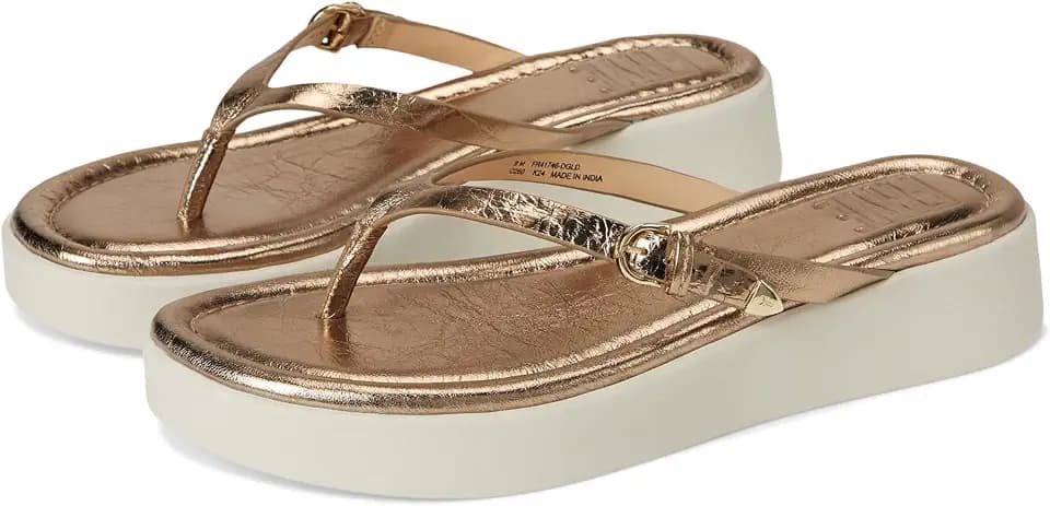 Frye Maya Buckle Thong Sandals