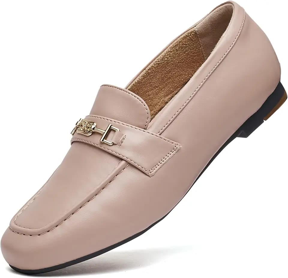 Women's Loafer Shoes Leisure Slip On Work Shoes Comfort Walking Flats