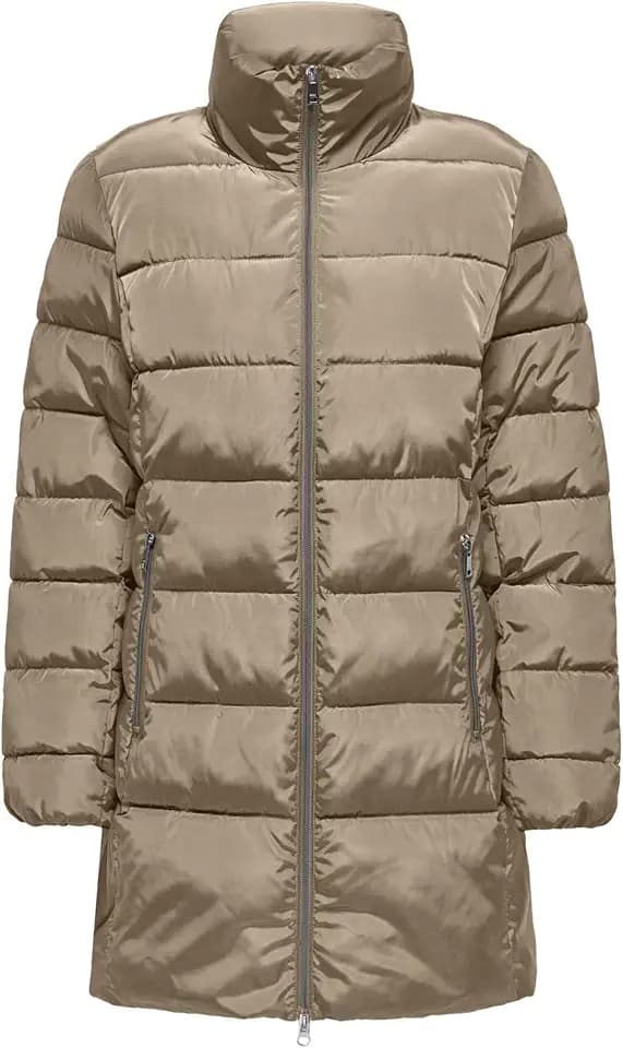 ONLY Damen Onlnewlina Puffer Zip Coat Otw Kta Steppjacke (1er Pack)