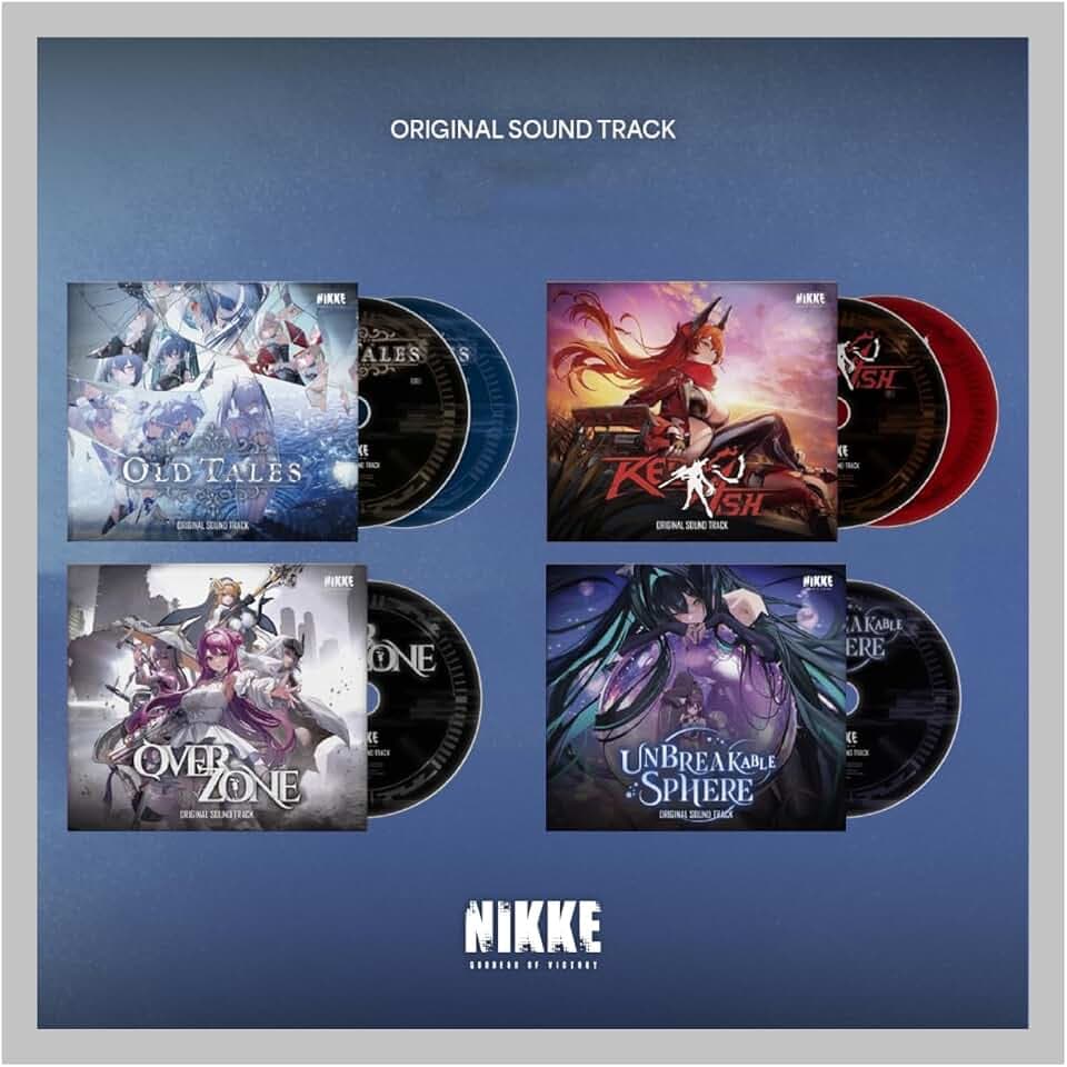 GODDESS OF VICTORY NIKKE OST with Tracking Sealed (4 Version Set)