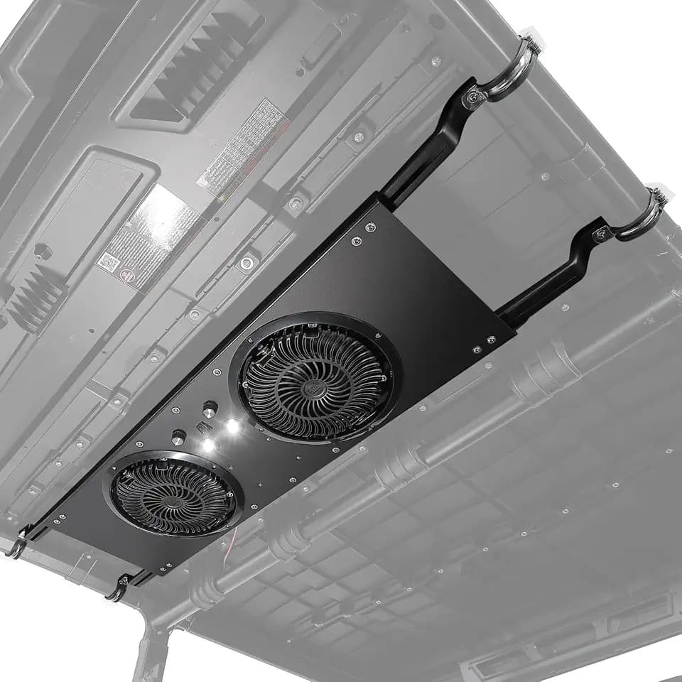 KEMIMOTO UTV Fan Compatible with Polaris Ranger, RZR XP 1000 2024+,Defender