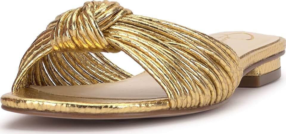 Jessica Simpson Women's Dydra Knotted Flat Sandal