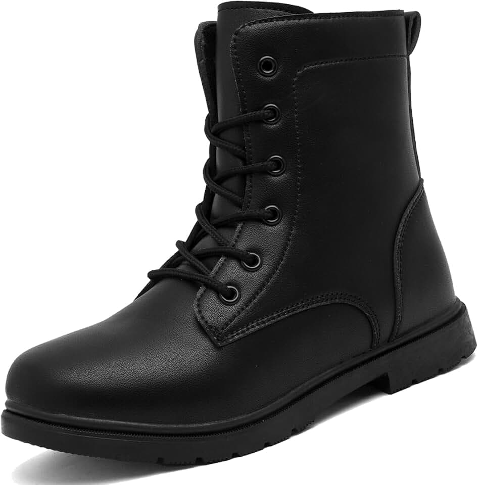 Jungen Mädchen Stiefel Klassischer Stiefel für Kinder Reißverschluss Frühlingstiefel Herbststiefel Winterstiefel Schnürstiefel