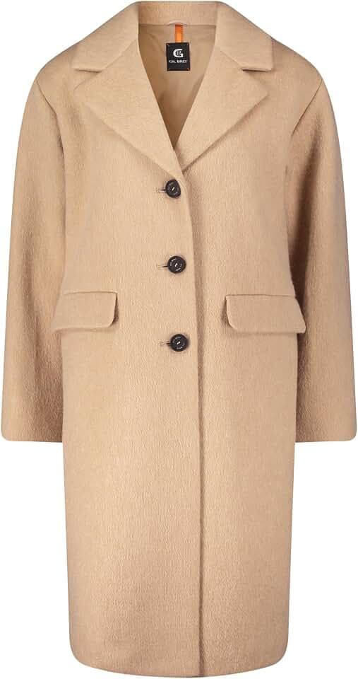 Gil Bret Damen 9429/6132 Mantel Wolle, 7234 Classic Beige, 44 EU
