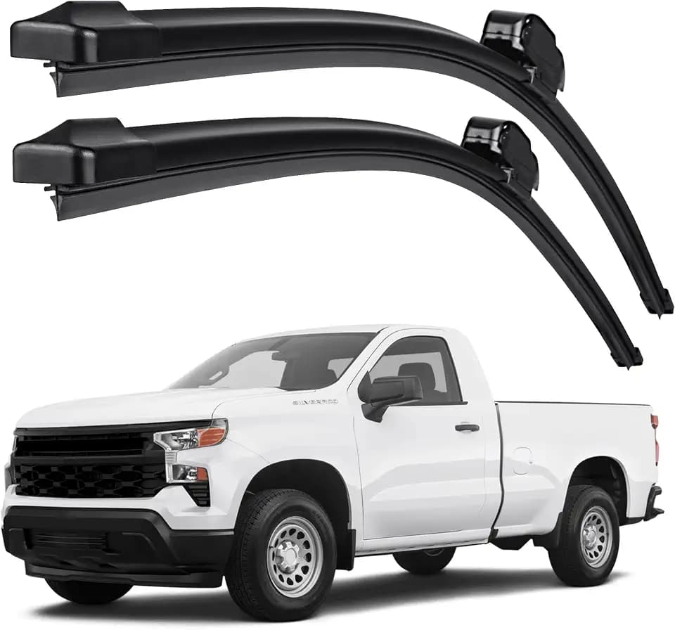 Windshield Wiper Blades For Chevy Silverado 1500 2019-2024