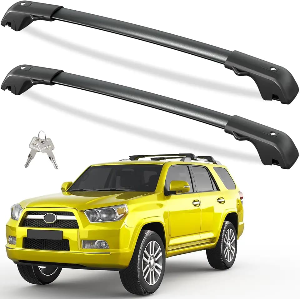 Tuyoung 300lbs Lockable Roof Rack Cross Bars for Toyota 4Runner 2010-2024