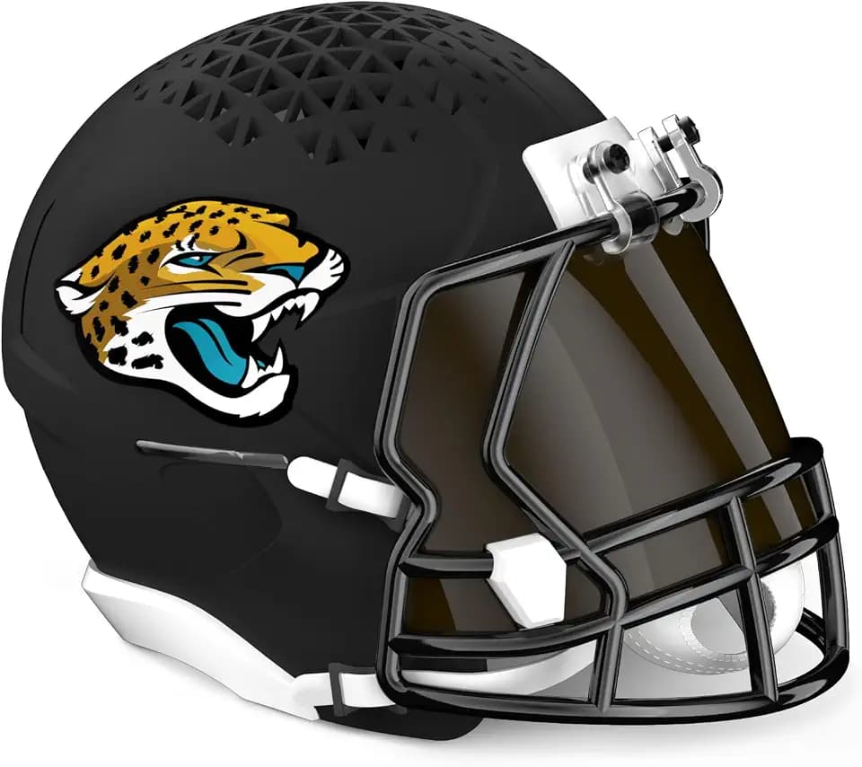 Limited Edition, Officially Licensed NFL Jacksonville Jaguars Helmet Stand for Amazon Echo Dot (4th & 5th Generations). Device Sold Separately.