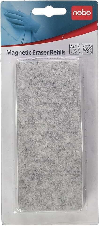 Nobo Tafelwischer Easypeel für Whiteboards, Ideal für Dry Wipe Oberfläche, Weiß, 34533944
