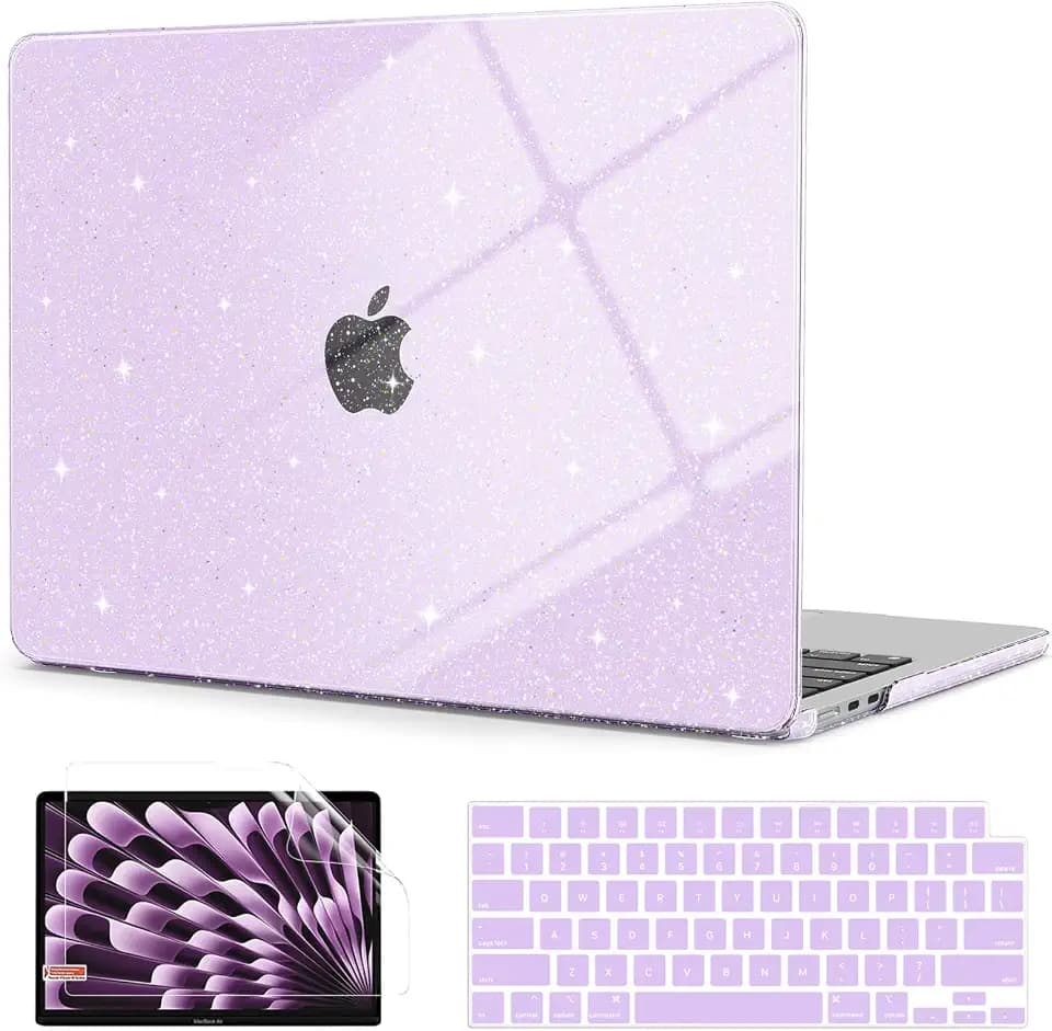 G JGOO Compatible with MacBook Air 13 inch Case 2026 2025-2022 M5 M4 M3 M2