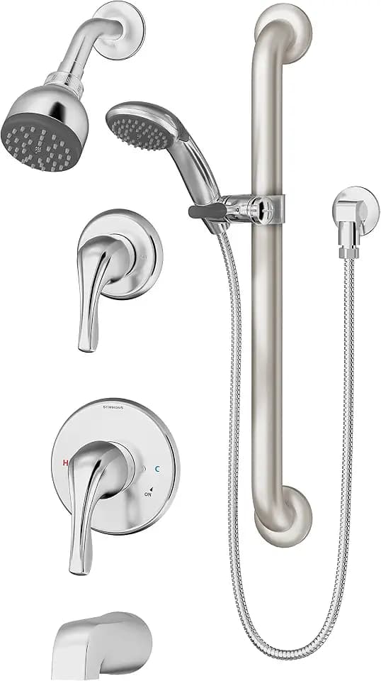 Symmons 9606-PLR Origins 1-Handle Tub & Shower Faucet