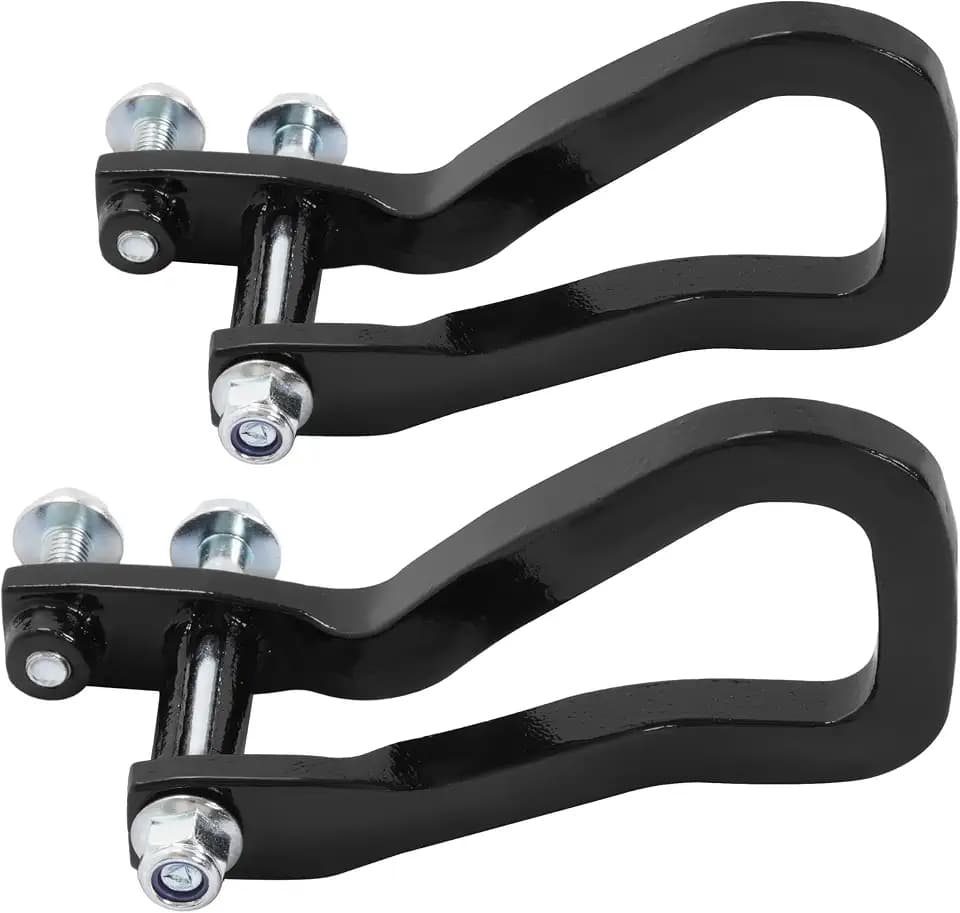 ALMULOO 2PCS Tow Recovery Hooks W/Bolts Compatible with Sierra 1500/2022