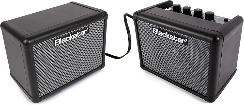 Blackstar Fly 3 Pack Bass Portable Battery Powered Mini Electric Bass Guitar Amp MP3 Line In & Headphone Enthält Fly 3, Fly 103