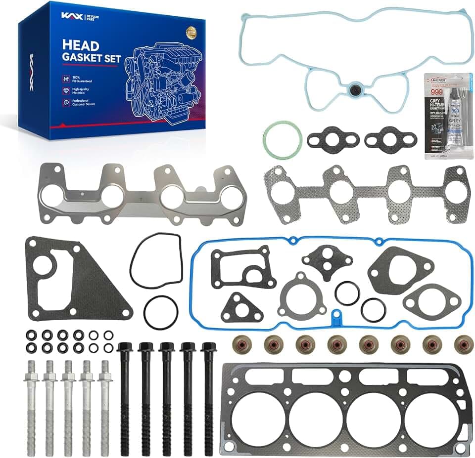 KAX Cylinder Head Gasket Set Fit for Chevrolet S10 Cavalier 1998-2002 2.2L
