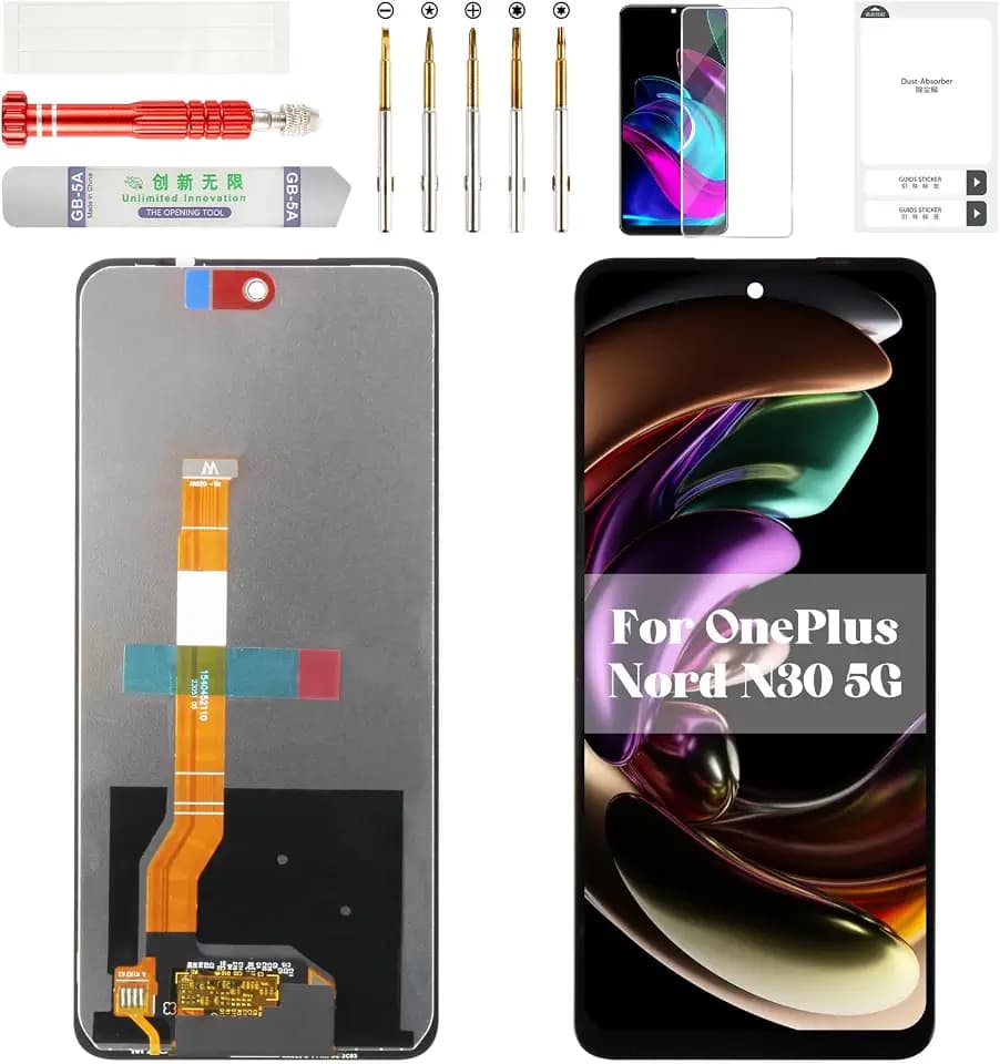 for OnePlus Nord N30 5g Screen for OnePlus Nord N30 5g LCD Digitizer for OnePlus Nord N30 5g CPH2515 Screen Display Touch Assembly Black (Without Frame)(Not for Nord N300)