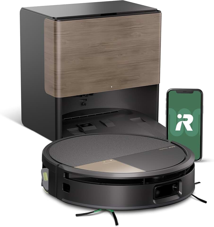 iRobot Roomba 775C Saugroboter, AutoWash Basis, 75 °C Heißwasser-Wischwalze
