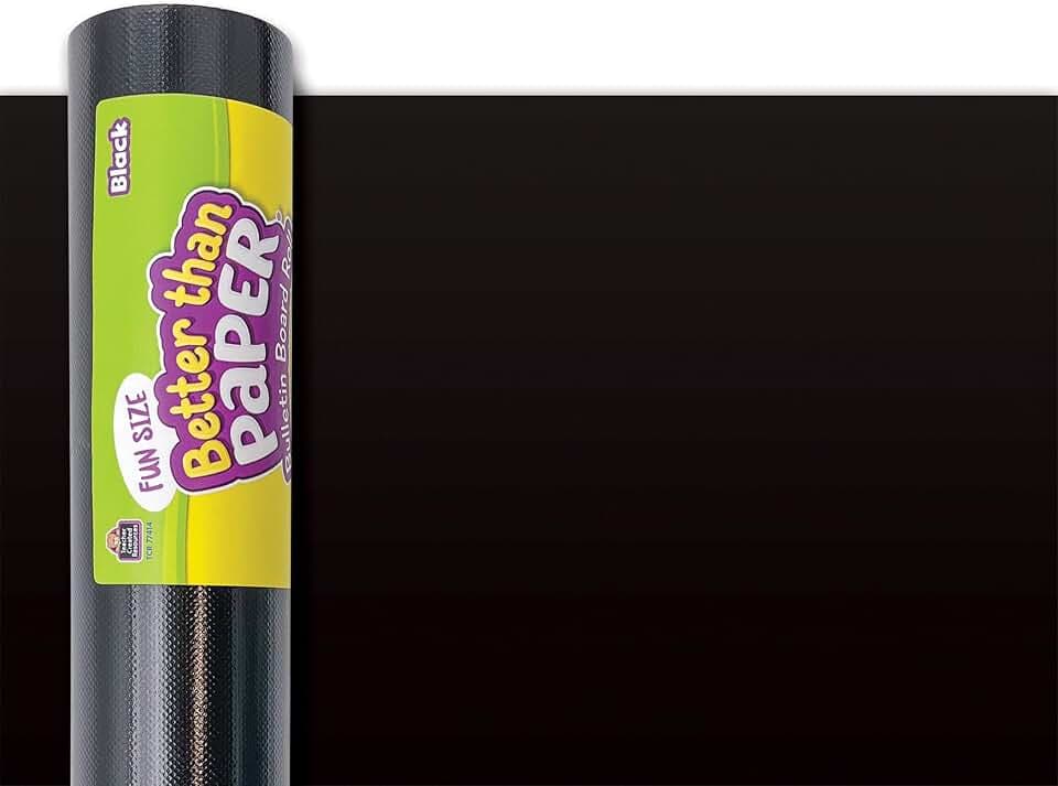 Teacher Created Resources Fun Size Black Better Than Paper Bulletin Board Roll (TCR77414)