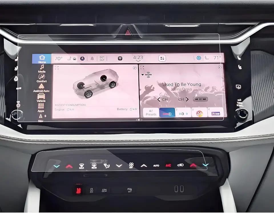SXCY 4PCS for 2026 Jeep Cherokee Screen Protector [12.3 Inch+AC]