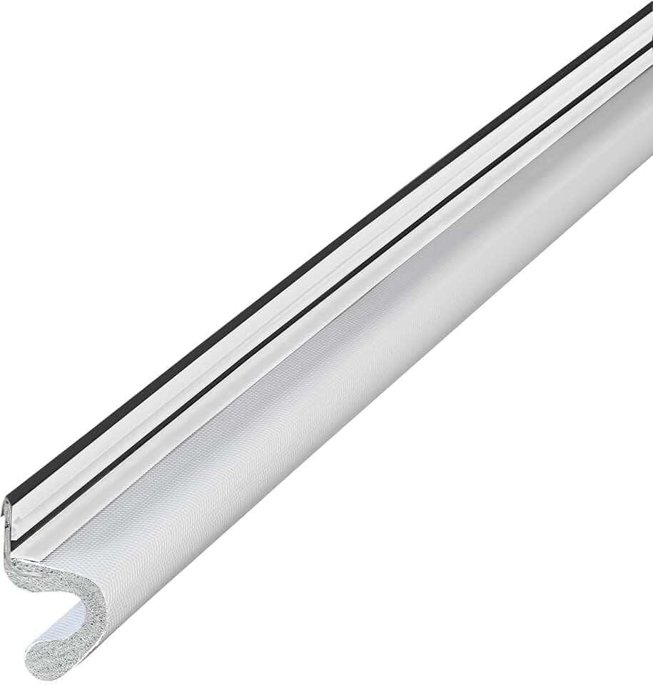 M-D Building Door Seal for Kerf/Channel, White, 26ft x 1-1/8in x 1/2in