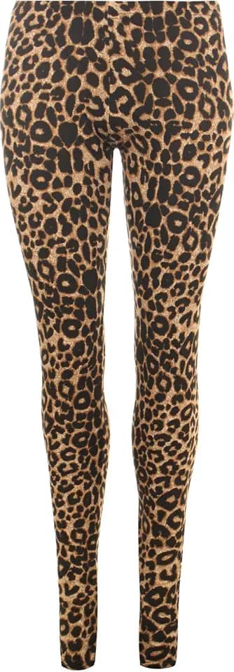 Damen Leggings mehrfarbig multi, braun