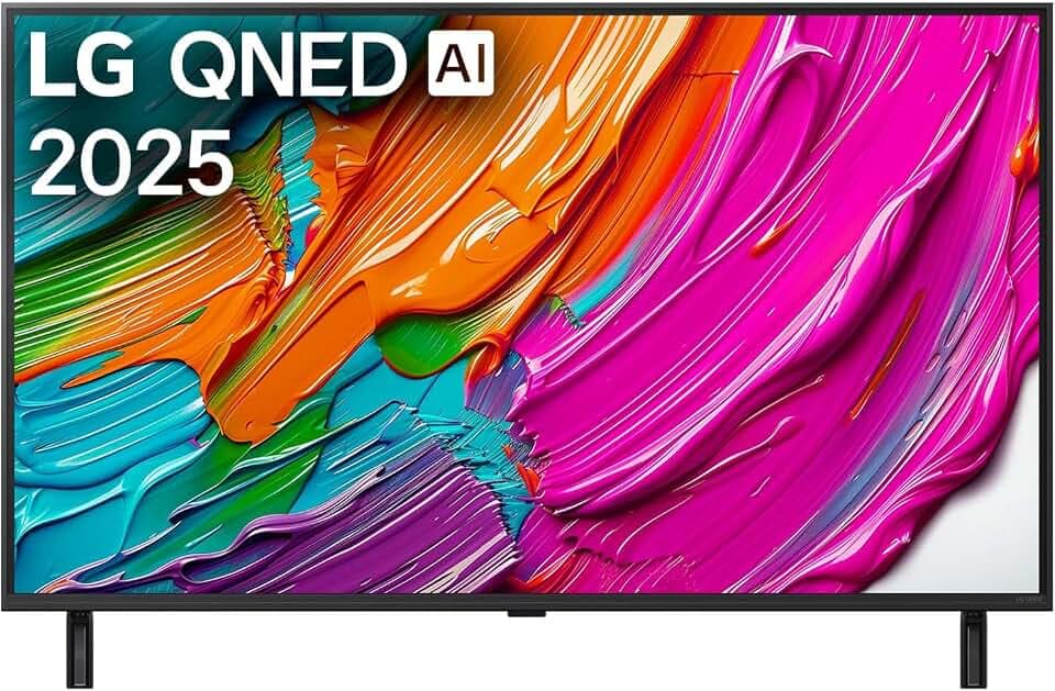 LG QNED AI 2025 TV | 43QNED8E | 43 Zoll (108 cm) | 4K UHD | HDR10 | webOS 25 | Telekommade AI Magic Remote | Alexa, Google Assistant | Netflix Disney+ C+ Prime Video | AirPlay 2 | Brillante