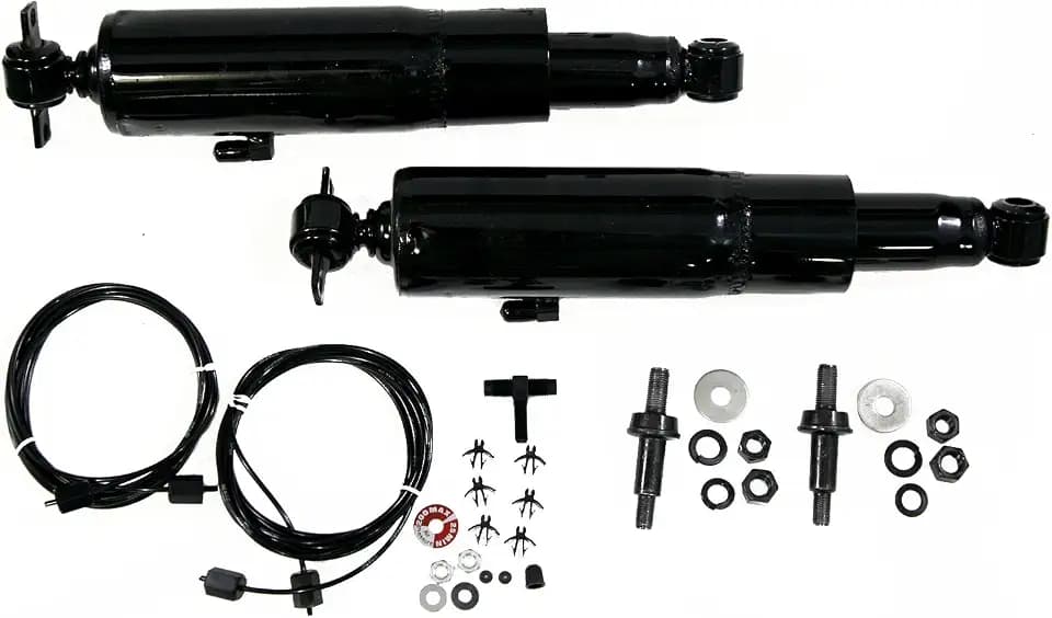 Gabriel 49157 HiJackers Rear Adjustable Air Shock Absorbers Fits 73 Buick Apollo; 68 Chevrolet Chevy II; 69-73 Chevrolet Nova; 71-73 Pontiac Ventura (1 Pair)