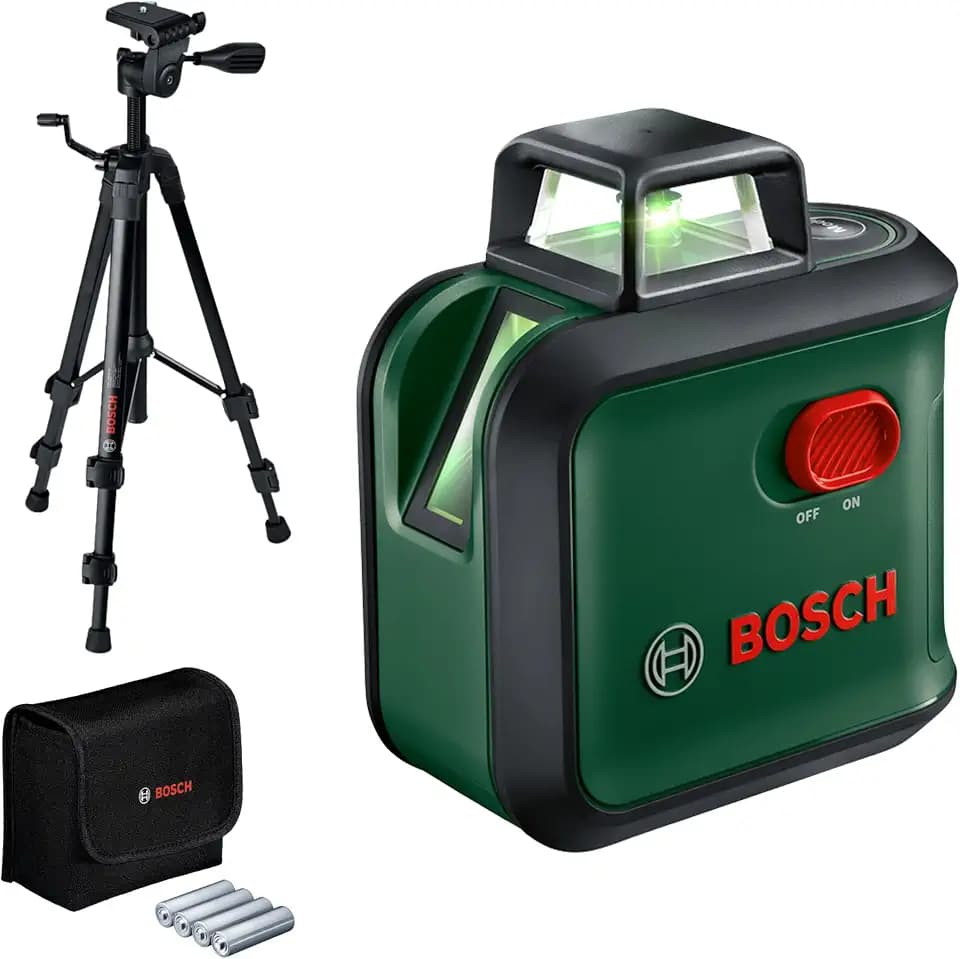 Bosch Kreuzlinienlaser AdvancedLevel 360 mit Premium-Stativ