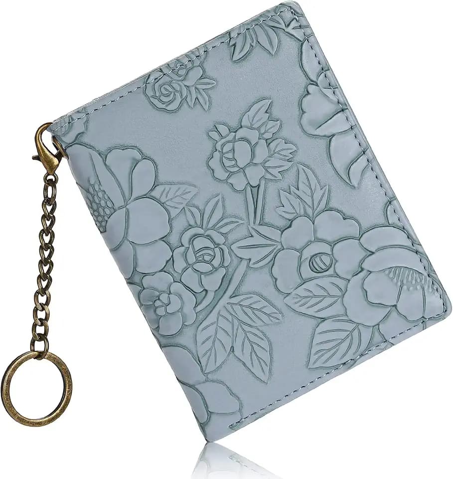 FALAN MULE Small Wallets Woman Slim RFID Blocking Mini Credit Card Holder