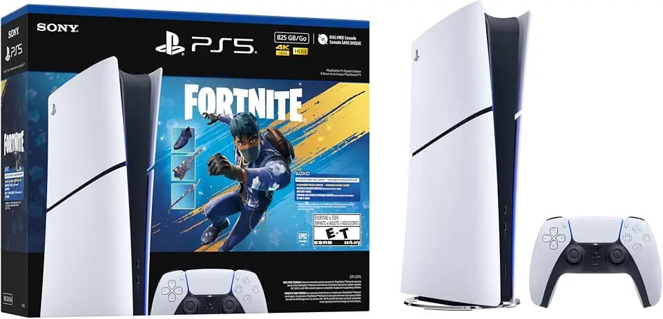 PlayStation®5 Digital Edition 825GB – Fortnite Flowering Chaos Bundle