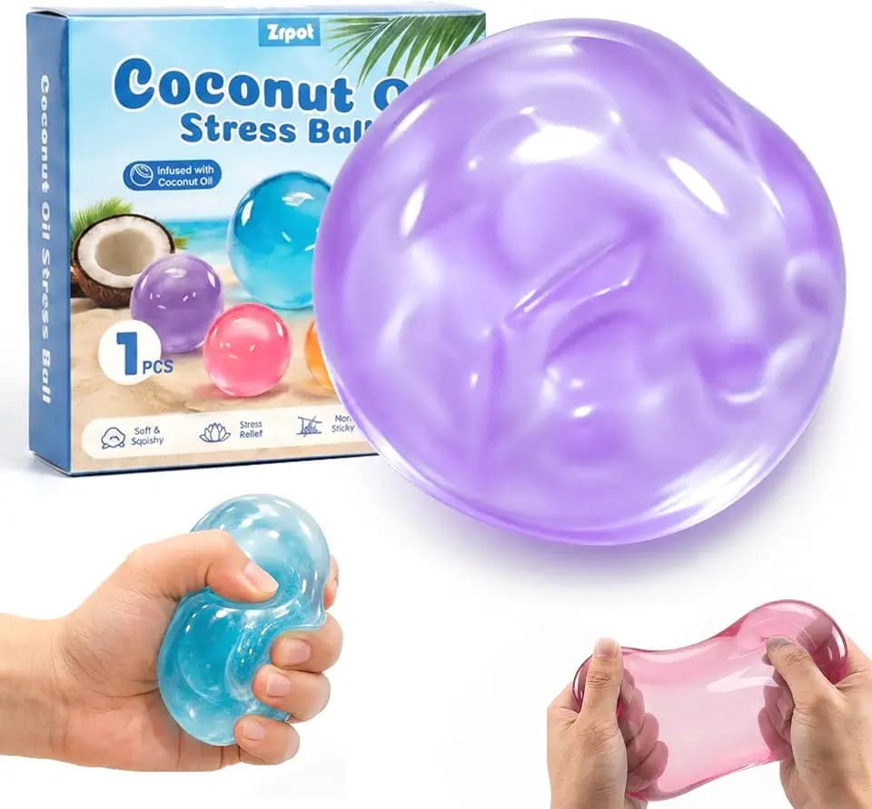 Coconut Oil Squishy Coconut Oil Stress Ball No Rebound