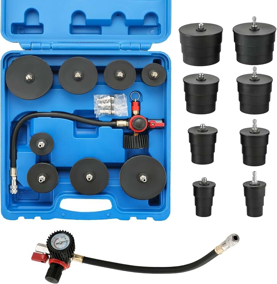 DASBET Turbo System Leakage Tester Kit for Cooling Emissions Exhaust Pipes