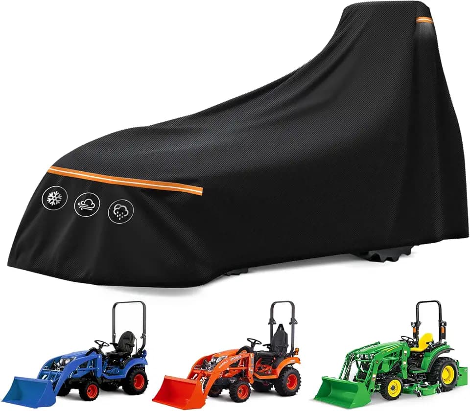 Heavy Duty Tractor Cover Waterproof 600D Oxford（Up to 149''）