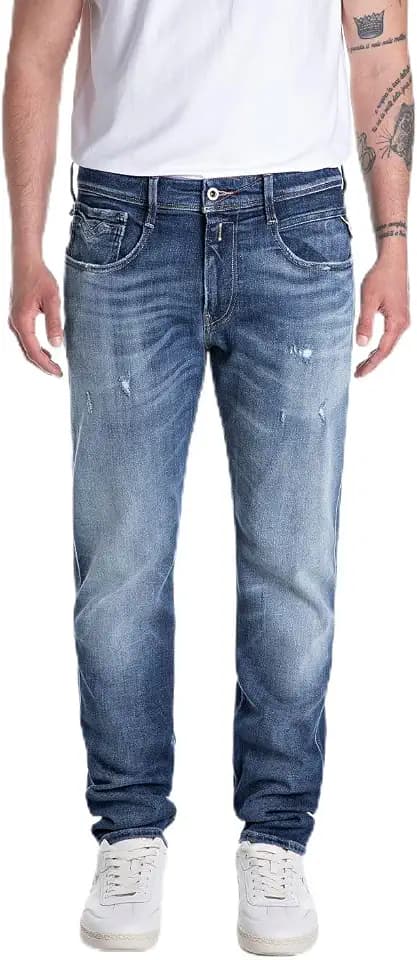 Replay Herren Jeans Anbass Aged