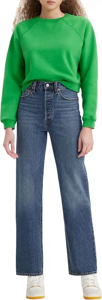 Levi's Damen Jeans Ribcage Full Length