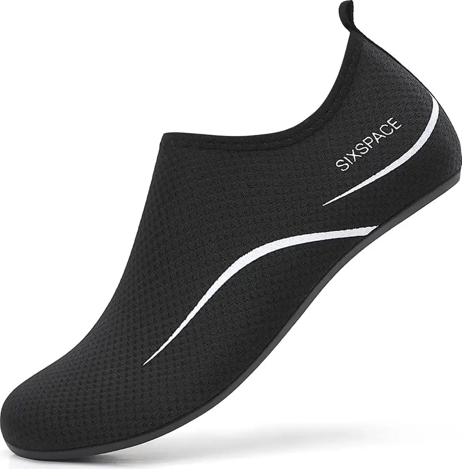 Sixspace Badeschuhe Damen Wasserschuhe Herren Schwimmschuhe Gr.34-47