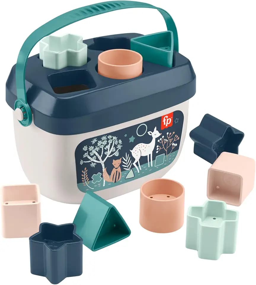 Fisher-Price Baby's First Bausteine Set, Navy Fawn