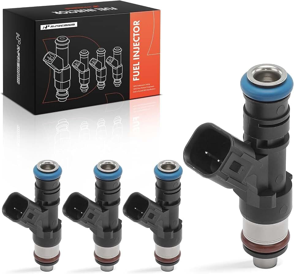 A-Premium Fuel Injectors Set of 4 Compatible with Ford