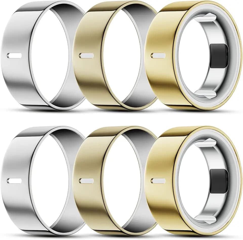 6 Pack Ring Cover Compatible with Oura Ring Gen 4/3 Horizon/Heritage
