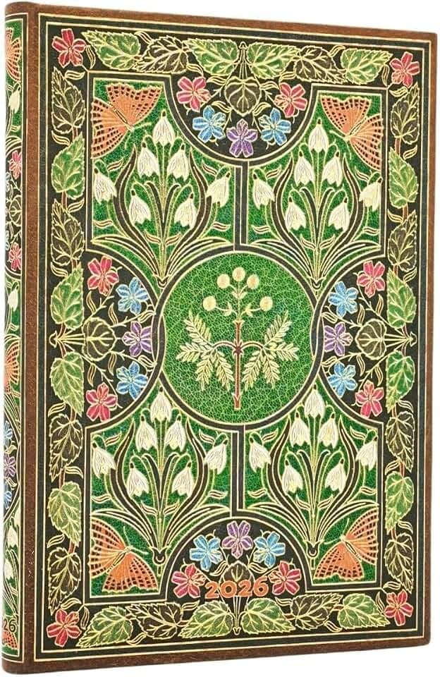 Paperblanks | 2026 Gewölbe des Mailänder Doms | Mailänder Dom | 12-Monatskalender | Midi | Vertikal | mit Klappumschlag | 160 Pg | 100 GSM