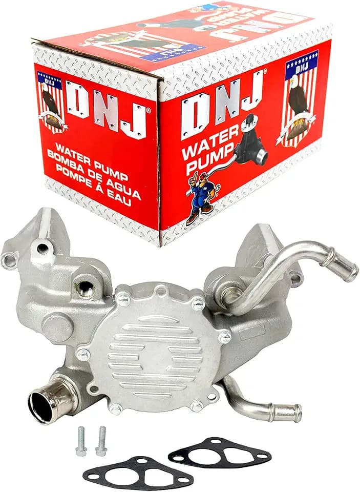 DNJ WP3199 Water Pump for 1994-1996 Buick, Cadillac, Chevrolet Caprice, Fleetwood, Impala 4.3L-5.7L V8 16V OHV 265cid
