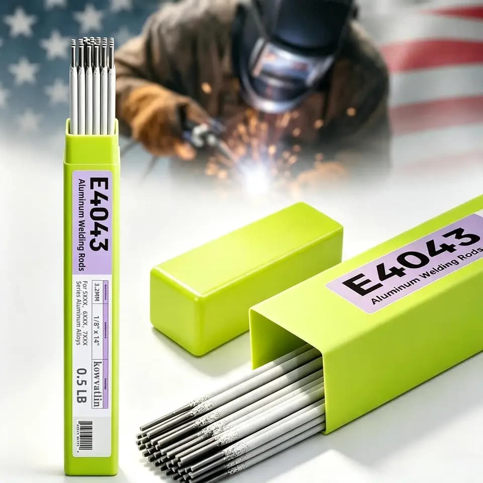 0.5LB E4043 Aluminum Welding Rods 1/8"x14", aluminum stick welding rods