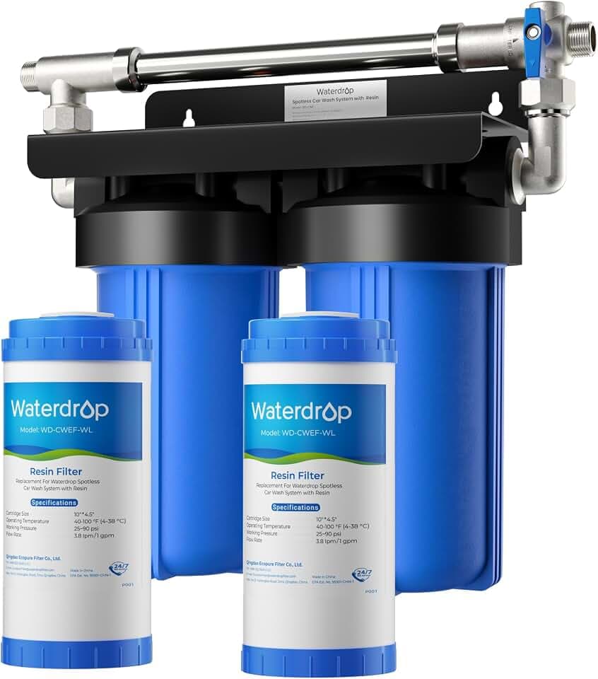 Waterdrop CWE Spotless Water System for Car Wash, Deionized Water System