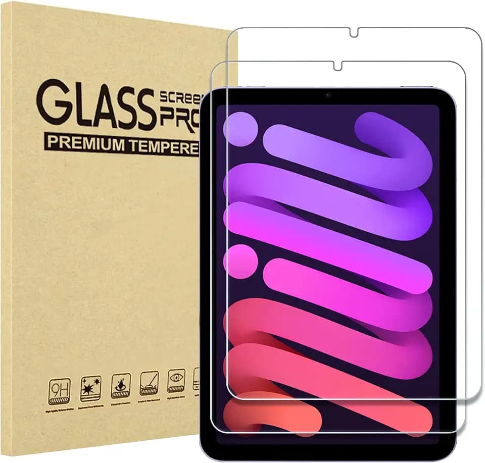 ProCase 2 Pack Screen Protector for iPad Mini 7 (A17 Pro)/ Mini 6 8.3-inch