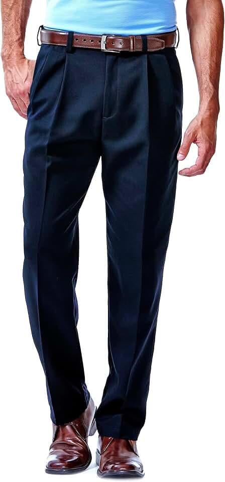Haggar Herren Lässige Hose Hc00235